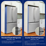 LG Counter-Depth MAX French Door Refrigerator 91.4cm 750.4L LRFLC2706S 2