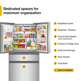 Whirlpool French Door Refrigerator 90.5cm 623L WRMC7036RZ 5