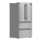 FORNO Moena French Door Refrigerator 91.2cm 543.7L FFRBI1820-36SB 6