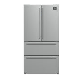 FORNO Moena French Door Refrigerator 91.2cm 543.7L FFRBI1820-36SB 1