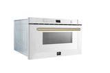 FORNO Espresso Capoliveri Built-In Microwave Drawer 59.9cm 34L FMWDR3000-24WHT 2