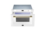 FORNO Espresso Capoliveri Built-In Microwave Drawer 59.9cm 34L FMWDR3000-24WHT 4