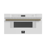 FORNO Espresso Capoliveri Built-In Microwave 75.9cm 34L FMWDR3000-30WHT 1