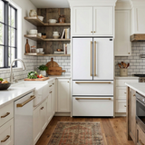 FORNO Espresso Moena French Door Refrigerator 91.4cm 543.7L White 2