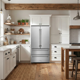 THOR Kitchen French Door Refrigerator 91.4cm 637.1L Stainless Steel TRF3602 3