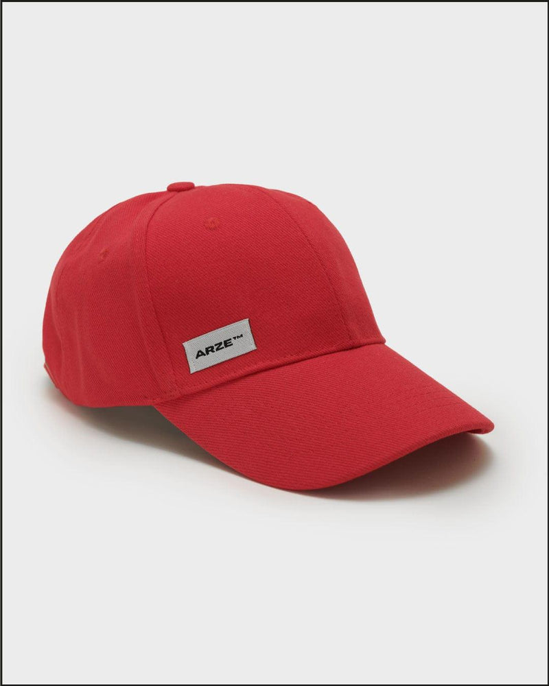 RED ORGANIC COTTON CAP - ARZE™